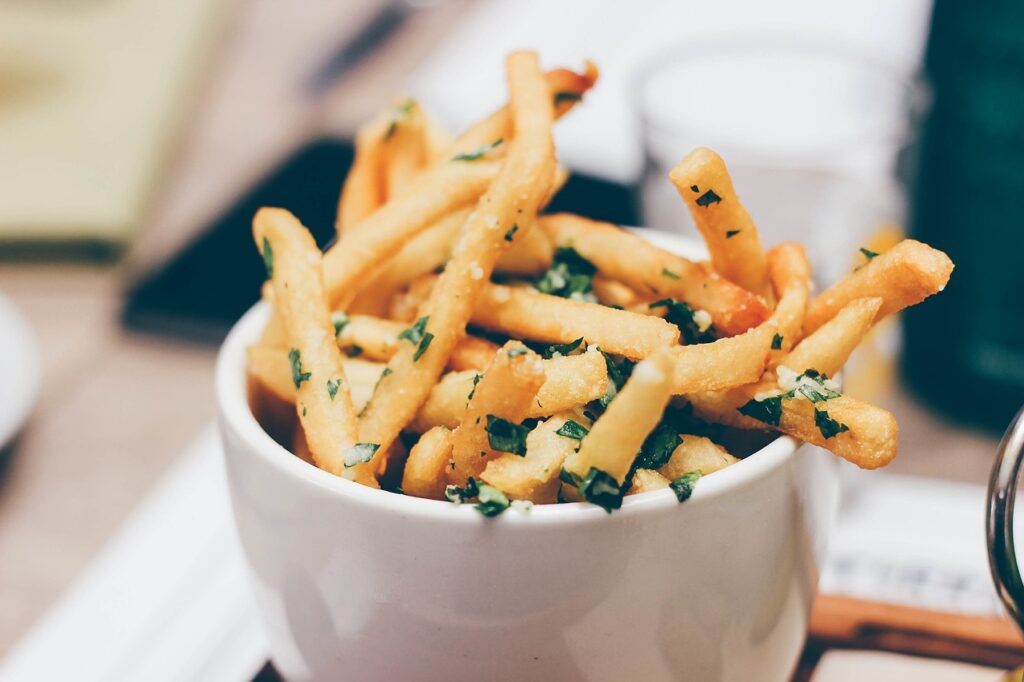 bowl french fry