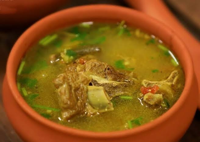 mutton rib soup