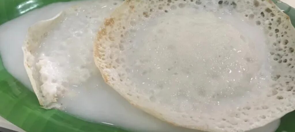 appam Coconut milk