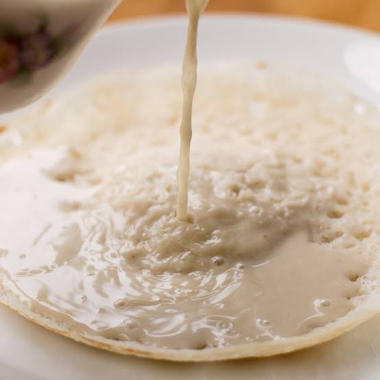 appam Coconut milk