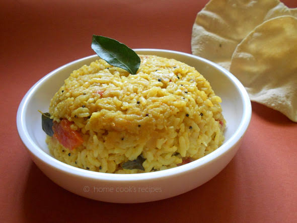 arisi paruppu rice