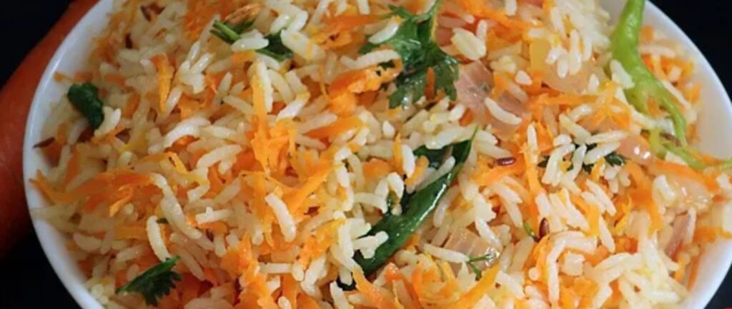 carrot rice