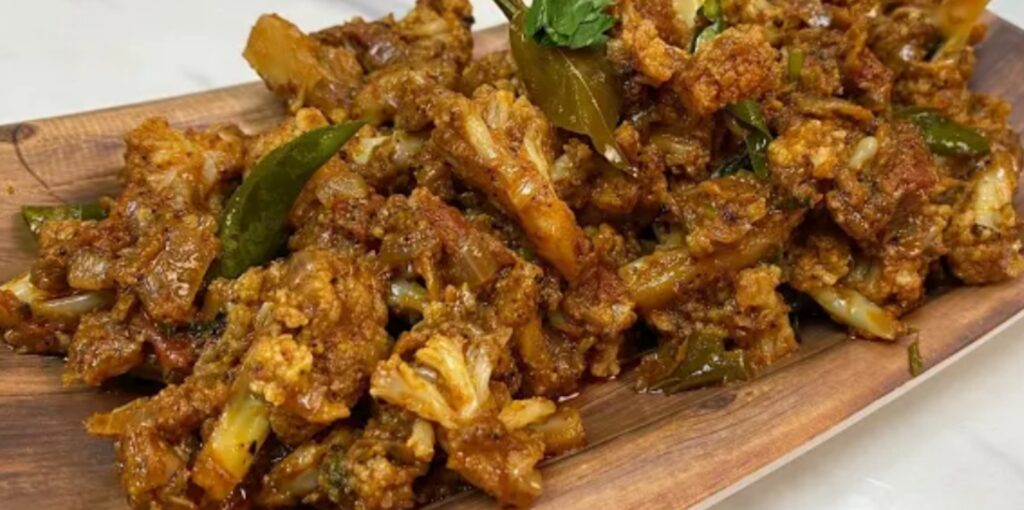 cauliflower pepper fry