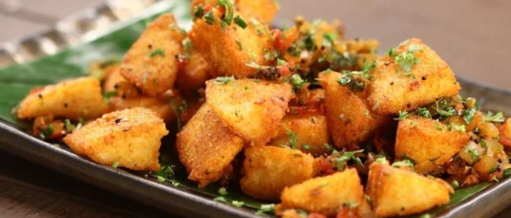 masala idli fry