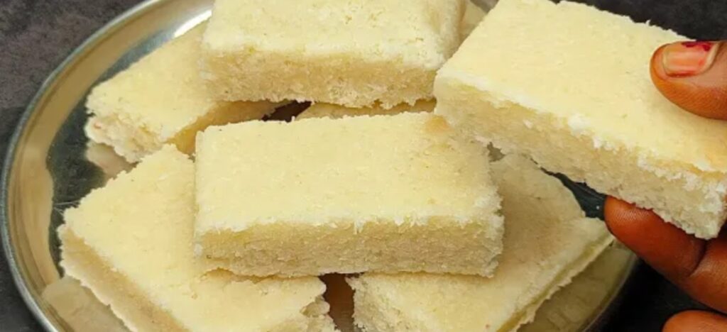 coconut burfi