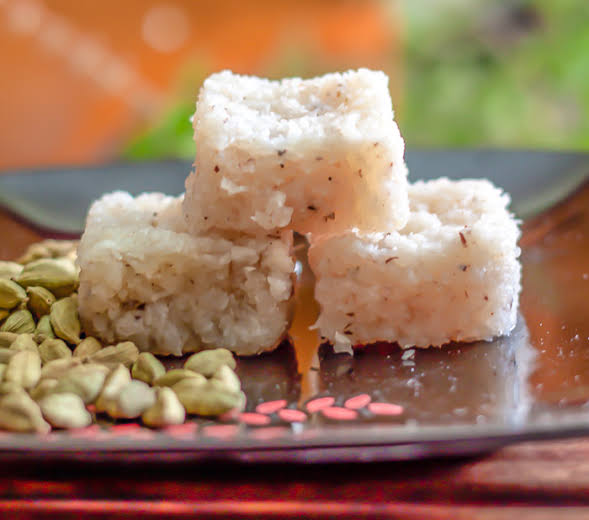 coconut burfi