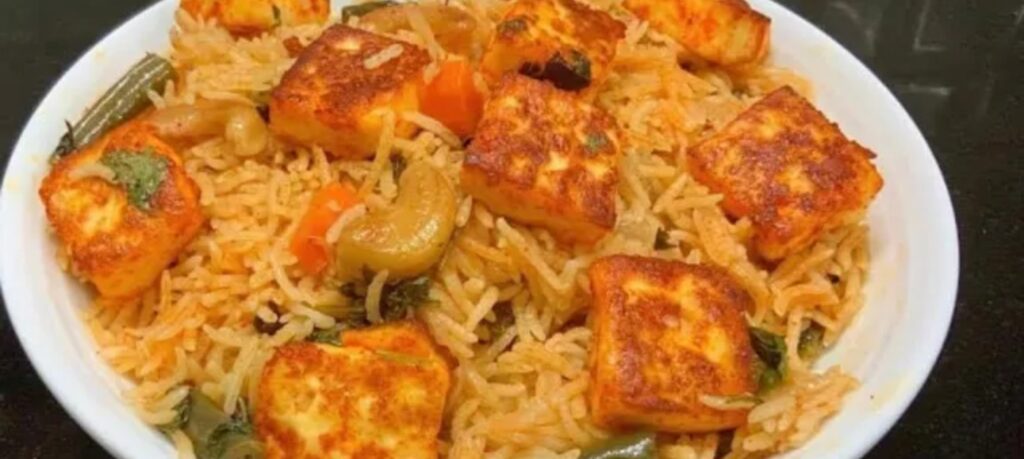 paneer pulao