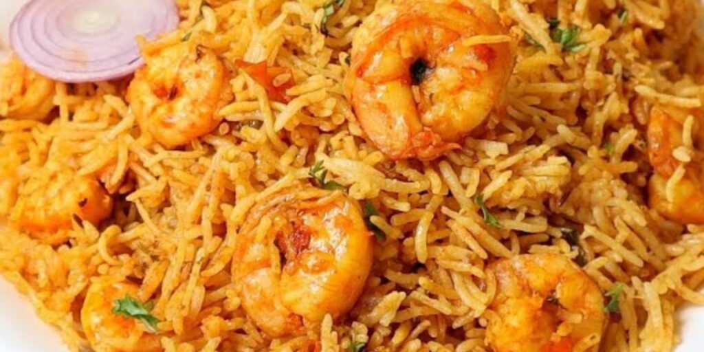 prawn biryani