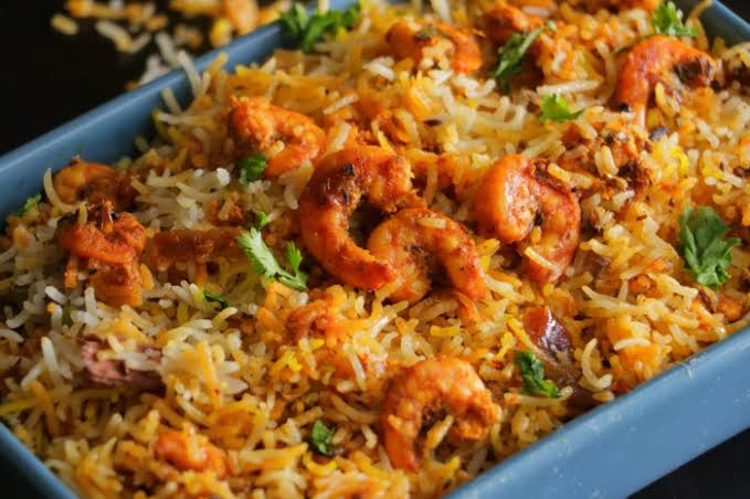 prawn biryani