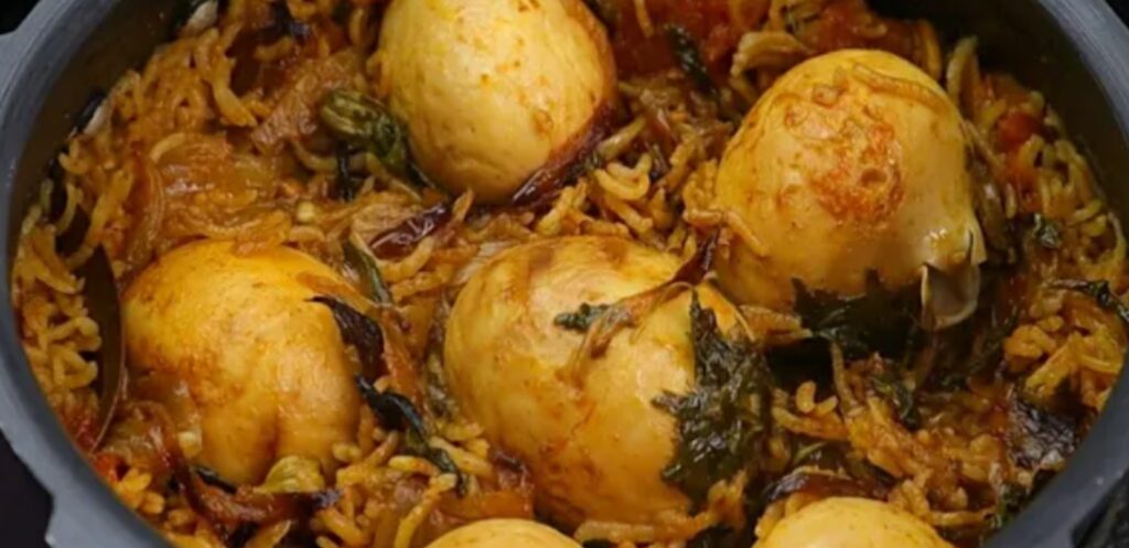 egg biryani