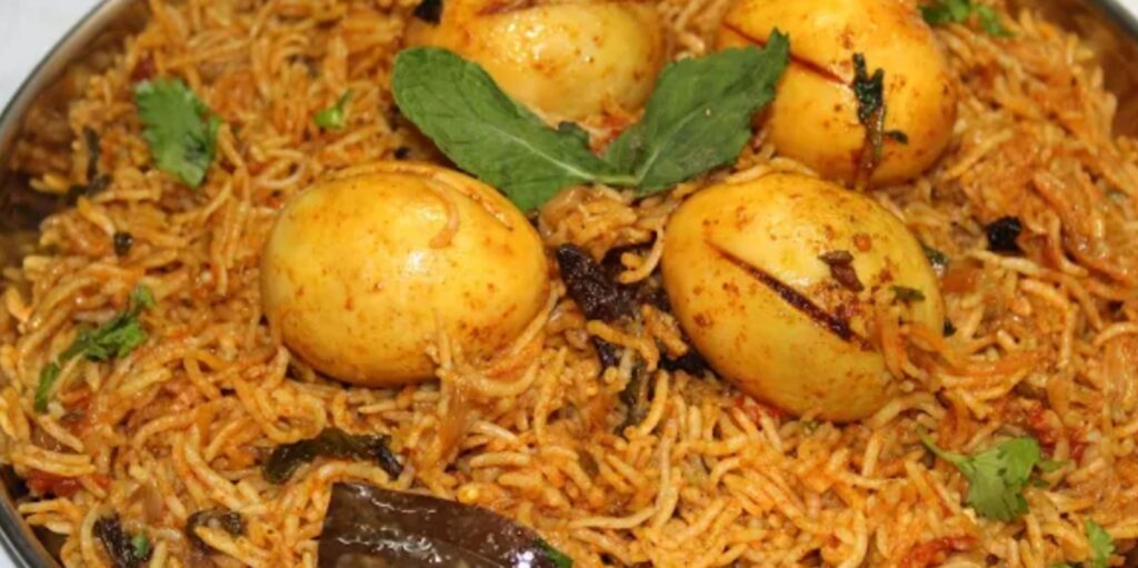 egg biryani i