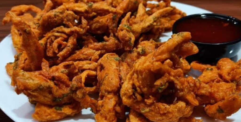 mushroom pakoda