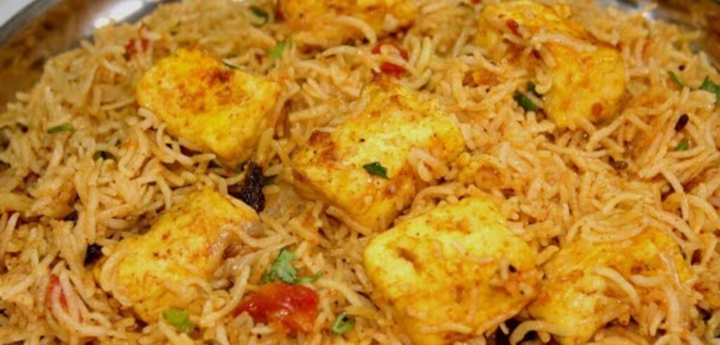 paneer biryani