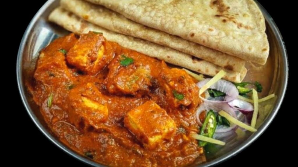 chappathi paneer