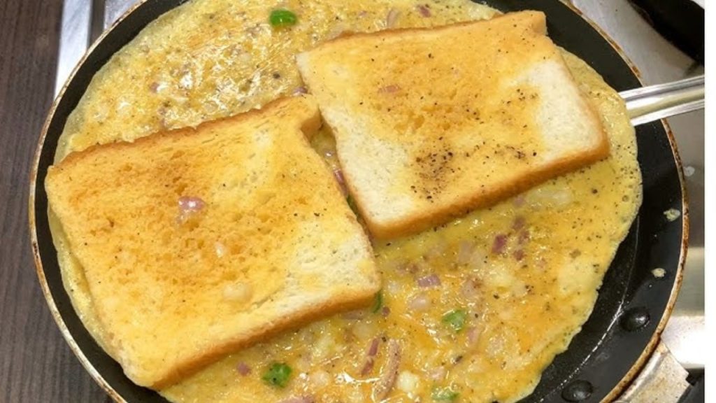 bread omelette 1